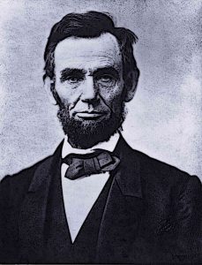 Abraham Lincoln President of United States of America