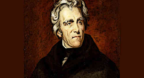 Andrew Jackson President Of America Portrait Image