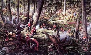 In 1754, the French and Indian War began