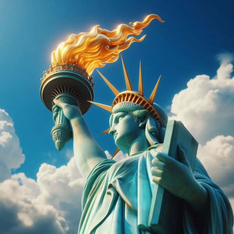 Statue of Liberty - American History - Liberty Torch