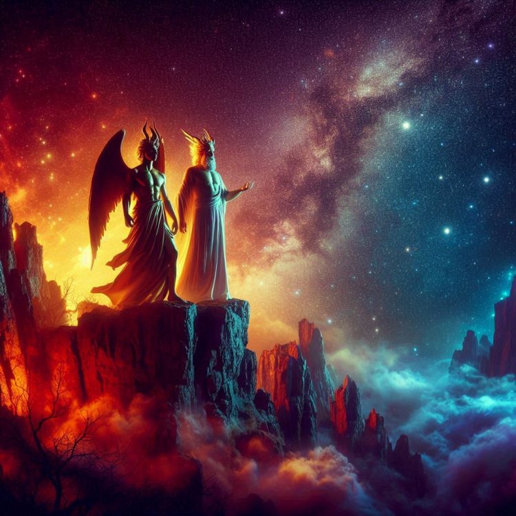 Prometheus and Lucifer