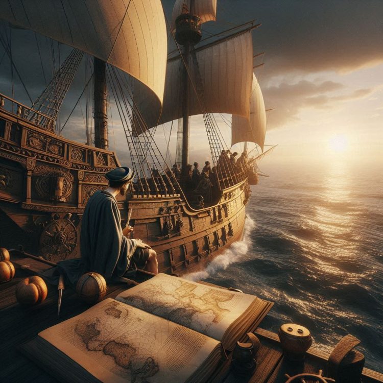 Santa Maria Carrack Ship of Christopher Columbus