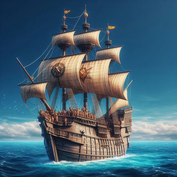 Santa Maria Carrack Ship of Christopher Columbus