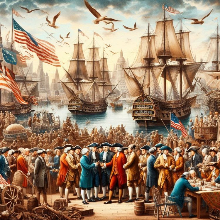 British Empire in the American Colonial Period of History